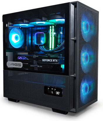 Sirius G:RIGS SIRIUS Lite Гейминг Настолен Компютър (i5-12400F/16GB DDR4/1TB SSD/GeForce RTX 3060/Без Операционна Система)