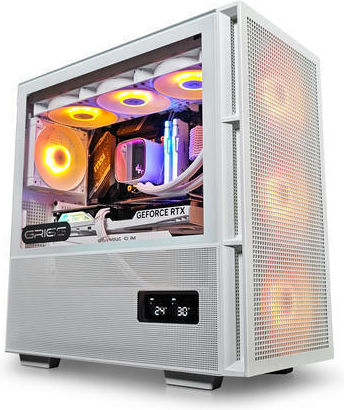 Sirius G:RIGS SIRIUS Max Gaming Desktop-PC (Ryzen 7-5700X/32GB DDR4/1TB SSD/GeForce RTX 4060/Kein Betriebssystem)