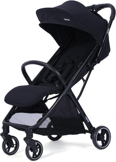 U-Grow Sport Baby Stroller Suitable from 6+ Months Black 6.8kg
