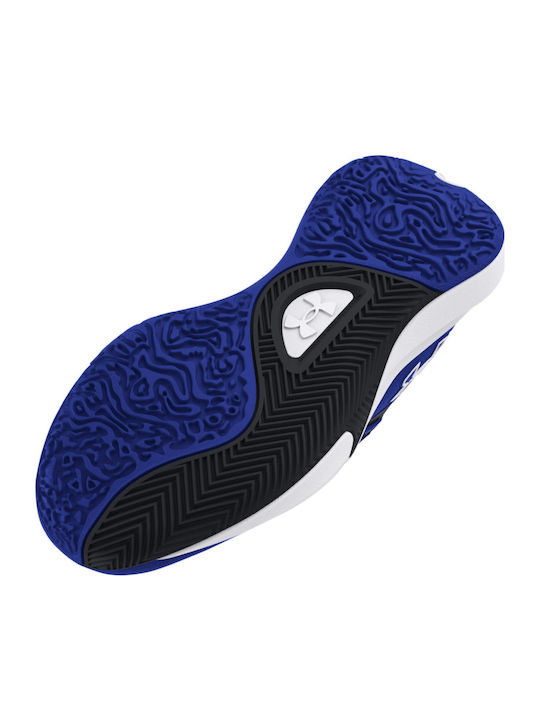 GS Lockdown 7 Kids Sports Shoes Basketball with Laces Black-Blue