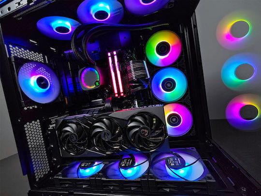 Supernova G:RIGS SUPERNOVA Max Gaming Desktop PC (Ryzen 5-7600X/32GB DDR4/1TB SSD/GeForce RTX 4070 Super/Fără OS)