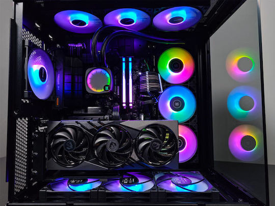 Supernova G:RIGS SUPERNOVA Max Gaming Desktop PC (Ryzen 5-7600X/32GB DDR4/1TB SSD/GeForce RTX 4070 Super/Fără OS)