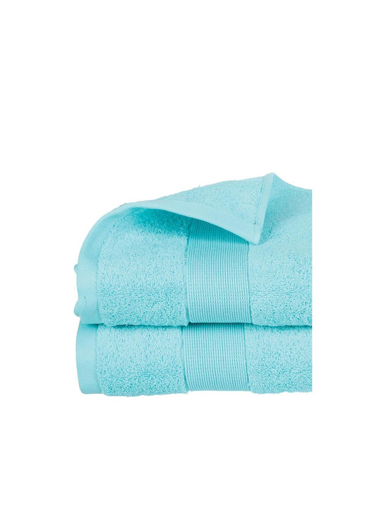 Atmosphera Bath Towel 100x150cm Turquoise Weight 450gr/m²