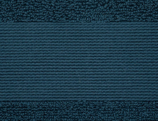Atmosphera Gesichtstuch 50x90cm Aegean Blau Gewicht 450gr/m²
