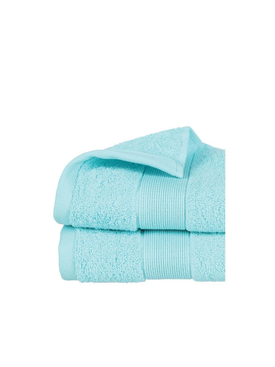 Atmosphera Facecloth 50x90cm Turquoise Weight 450gr/m²