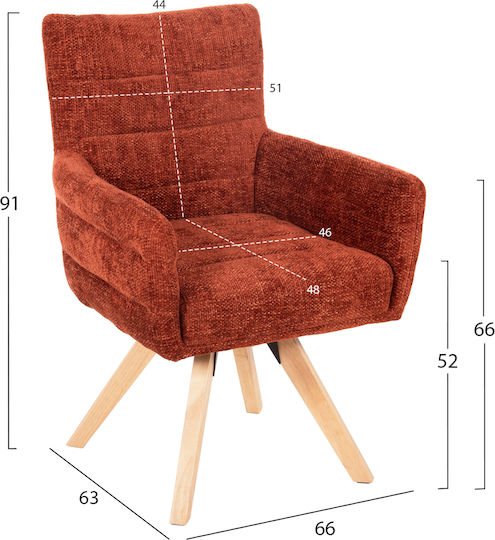 Sessel Speisesaal Gazer 66x63x91cm 2Stück Ceramides