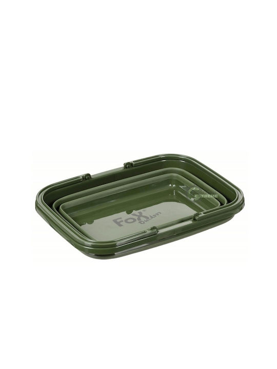 Fox Outdoor Καλάθι Αποθήκευσης Πλαστικό Πράσινο 9lt