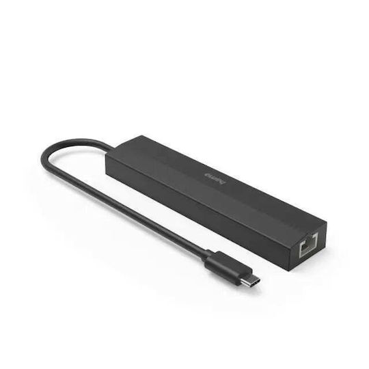 HAMA USB-C Docking Station with HDMI 4K Ethernet Black (00200144)