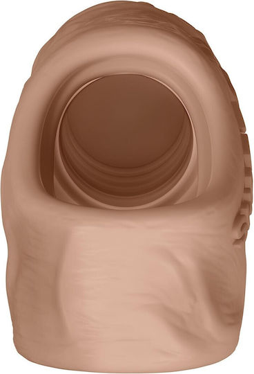 Shaft Προέκταση Πέους με Δόνηση Flesh 20cm