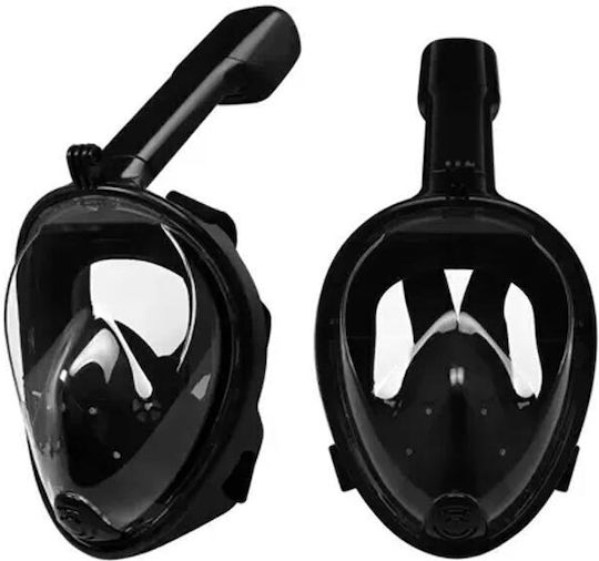 Fortis Tauchmasken Silikon Vollgesicht Schwarz