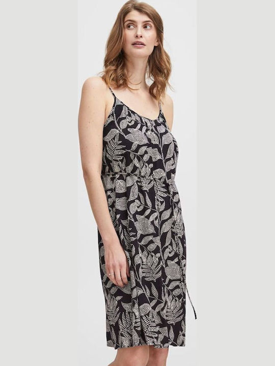 Mini Damenkleid Schwarz-Weiß