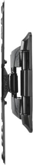HAMA 00220828 Wall Mounted TV Mount With Extension Arm Up To 165" And 35kg Black