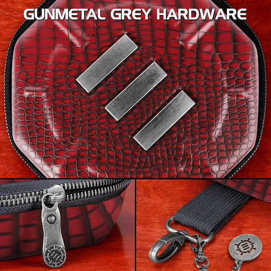 Enhance Collector's Edition Rolling Tray ENTTCED200RDEW Red