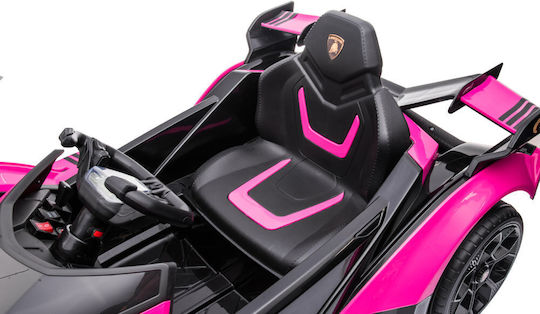 Lamborghini GT Μονοθέσιο Licensed 12 Volt Ροζ για 3+ Ετών