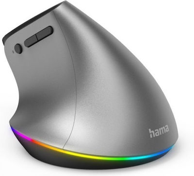 HAMA EMW-700 Wireless Ergonomic Bluetooth Vertical Mouse Gray