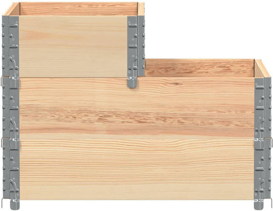 vidaXL Κολάρα Παλέτας 120x80x60.5εκ.