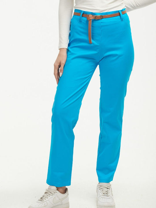 Damen Stoffhose Schwarz