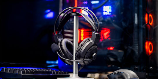 Kruger & Matz Rebel GH-10 Over Ear Gaming Headset με σύνδεση USB