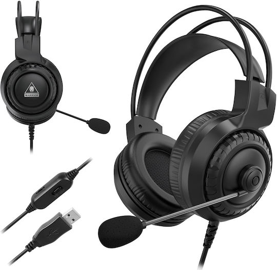 Kruger & Matz Rebel GH-10 Over Ear Gaming Headset με σύνδεση USB
