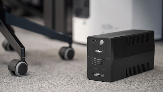 RB-4022 UPS Off-Line 1000VA 600W με 2 Schuko Πρίζες
