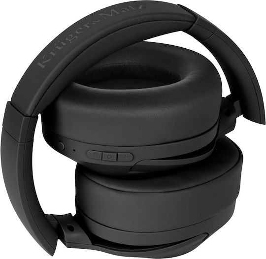 Kruger & Matz KM0671 Ασύρματα / Ενσύρματα Over Ear Ακουστικά Μαύρα