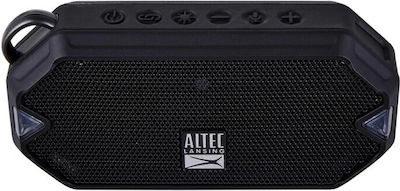 Altec Lansing Waterproof Bluetooth Speaker with Battery Life up to 6 hours Black