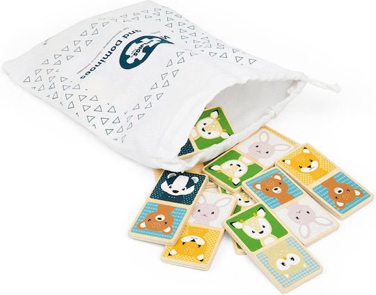 Joc de Societate Dominoes - Forest Animals pentru 2-4 Jucători 2+ Ani Big Jigs
