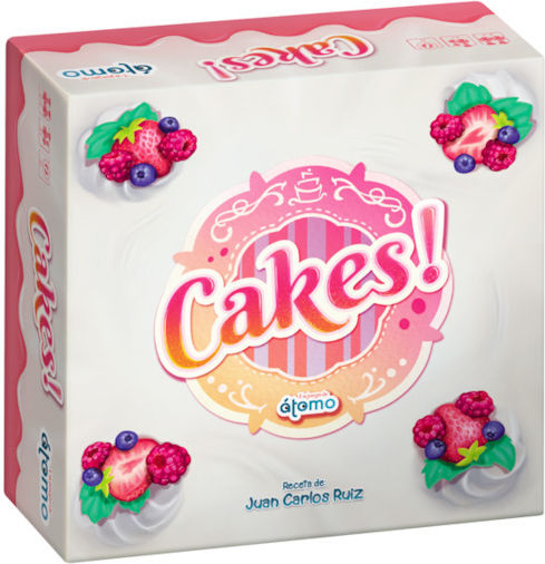 Board Game Cakes! for 2-4 Players 5+ Years Old Atomo Games