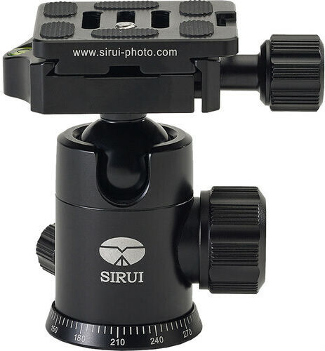 Sirui Camera Tripod ET-1004 Aluminum with E-10 Spherical Head from Aluminum with Spherical Head up to 140cm and Load Capacity 8kg
