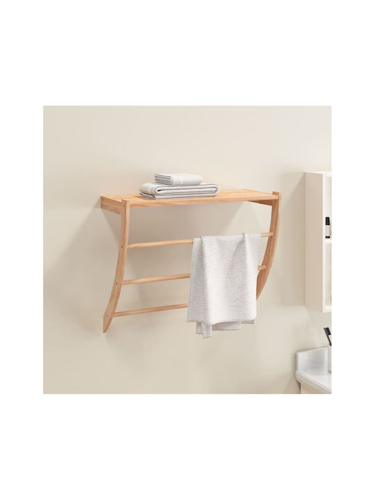 vidaXL Handtücher Schiene Badezimmer Einzel Wandmontage ​49x49cm Blau