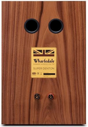 Wharfedale Super Denton WH-070305-00A Двойка Hi-Fi Говорители Bookself 3 Брой шофьори Орех
