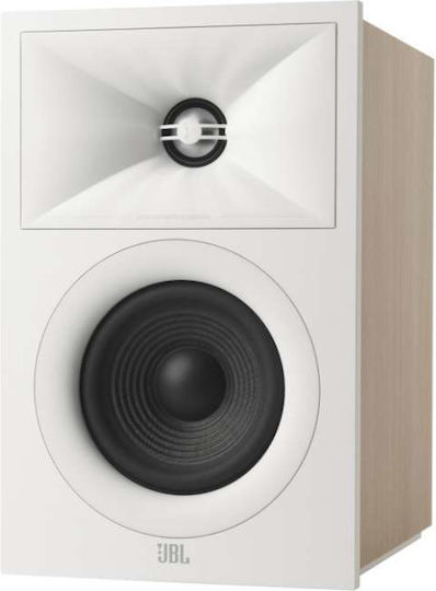 JBL Stage 240B Ζεύγος Ηχείων Hi-Fi Βιβλιοθήκης 125W 2 Δρόμων Π17.5xΒ21.7xΥ27.2εκ. Λευκό