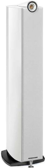 Triangle Signature Alpha Ζεύγος Ηχείων Hi-Fi Δαπέδου 140W 3 Δρόμων Π23.3xΒ37.2xΥ127εκ. Λευκό