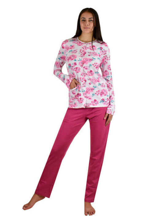 Enrico Coveri Winter Damen Pyjama-Set