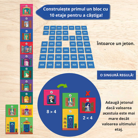 Joc de Societate The neighborhood of the little animals pentru 2-4 Jucători 4+ Ani Chalk & Chuckles