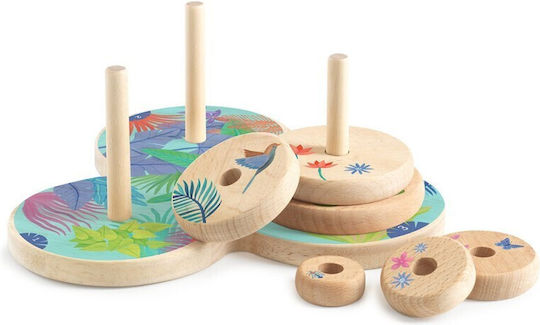 Djeco The Tower of Open Riddle Wooden Puzzle for 6+ Years