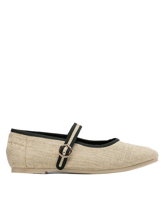 Paez Damen Ballerinas in Beige Farbe