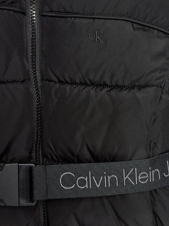 Kids' Casual Jacket Black Logo