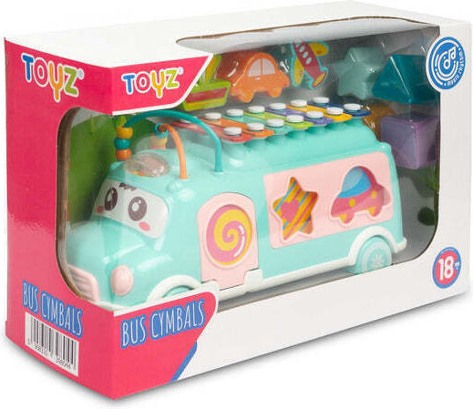 Toyz Όχημα από Ξύλο με Μουσική και Ήχους για 18+ Μηνών