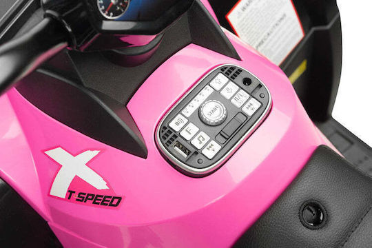 Kinder Roller Inspiriert Rush Elektroantrieb 24 Volt Fuchsie