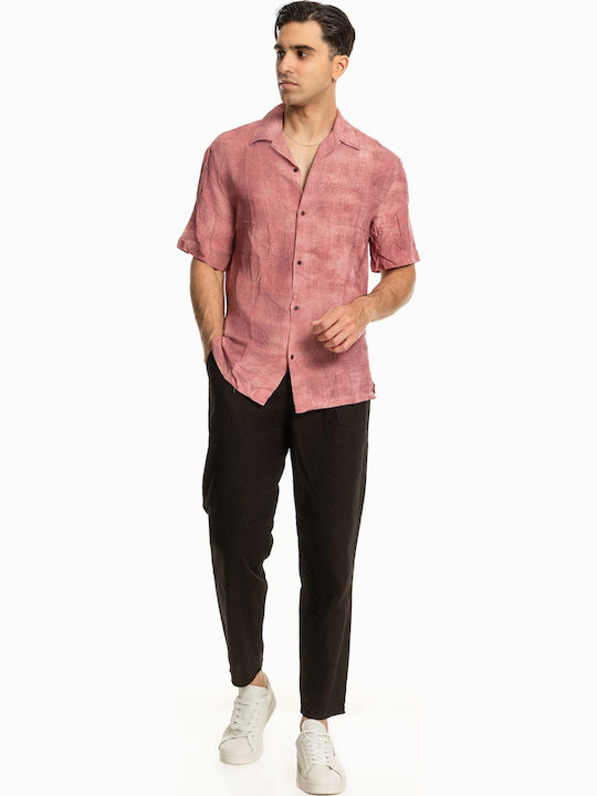 Linen Shirt Pink