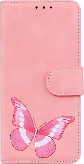Butterfly Brieftasche Rosa (Moto G85)