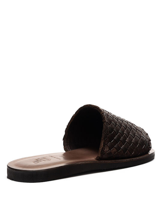 Per La Moda LEATHER SANDALS - Coffee 22012542/CAFFE