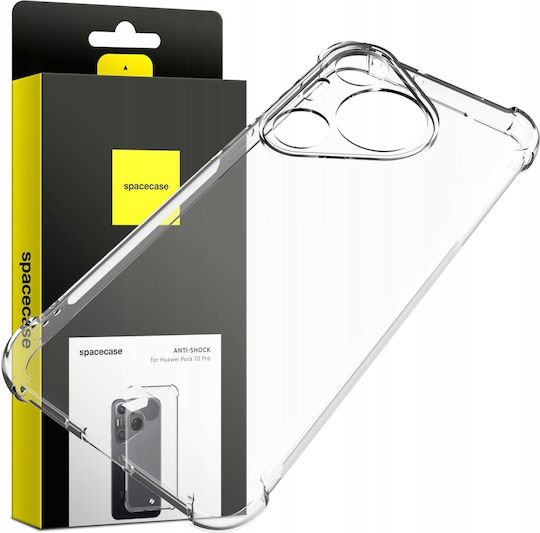 Spacecase Anti-shock Back Cover Silicone 1mm with Strap Transparent (Huawei Pura 70 Pro)