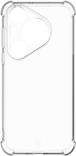 Spacecase Anti-shock Back Cover Silicone 1mm with Strap Transparent (Huawei Pura 70 Pro)