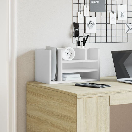 Wooden Paper Holder in White Color 1pcs 24x25x44.5cm