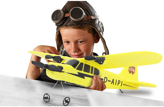 Jamara J3-CUB Teleghidat Avion Galben