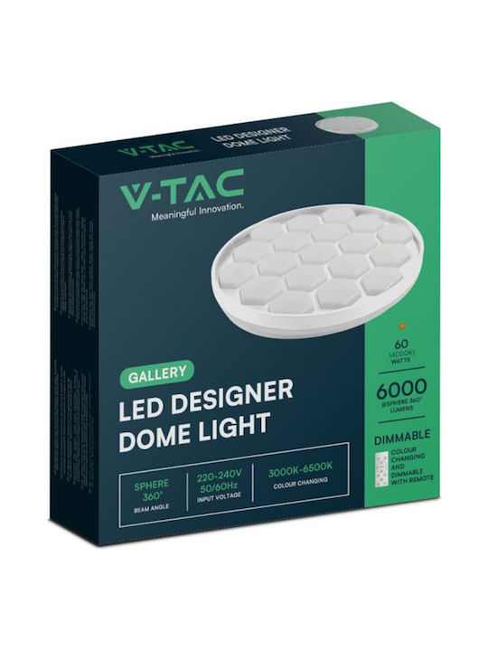 V-TAC Πλαφονιέρα 49εκ. LED με Τηλεχειριστήριο V-TAC Πλαφονιέρα 49εκ. LED με Τηλεχειριστήριο