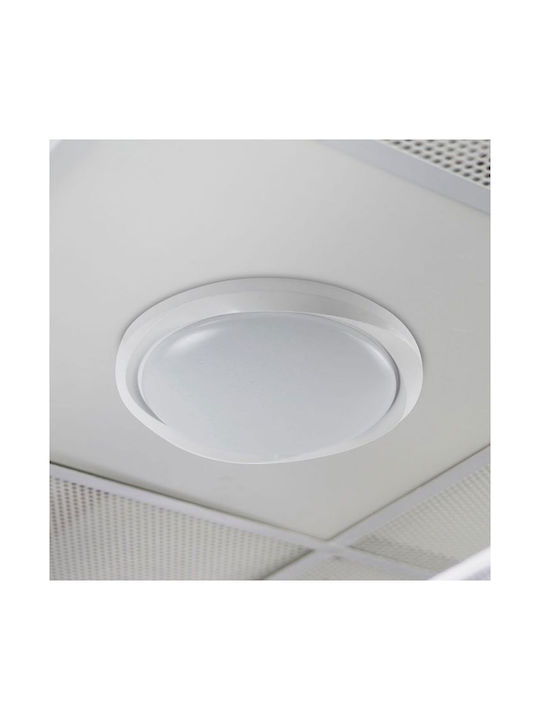 V-TAC Στρογγυλό Εξωτερικό LED Panel 30W με Φυσικό Λευκό Φως