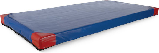 AMILA Fitnessmatte für Kunstturnen Blau (200x100x6cm)